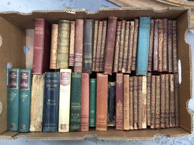 Lot 757 - Quantity of books to include Charles Dickens, Wilkie Collins, etc