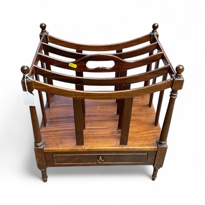 Lot 1540 - Regency style Canterbury