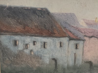 Lot 93 - Fritz Thaulow (1847-1906) aquatint - Vieille fabrique (Old factory)