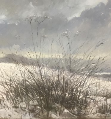Lot 1179 - R Rodgers oil on canvas, winter scene