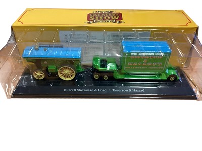 Lot 1815 - Atlas Editions The Greatest Show on Earth diecast Showman's vehicles, boxed (8)