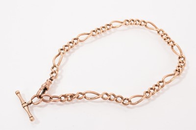 Lot 579 - 9ct gold bracelet