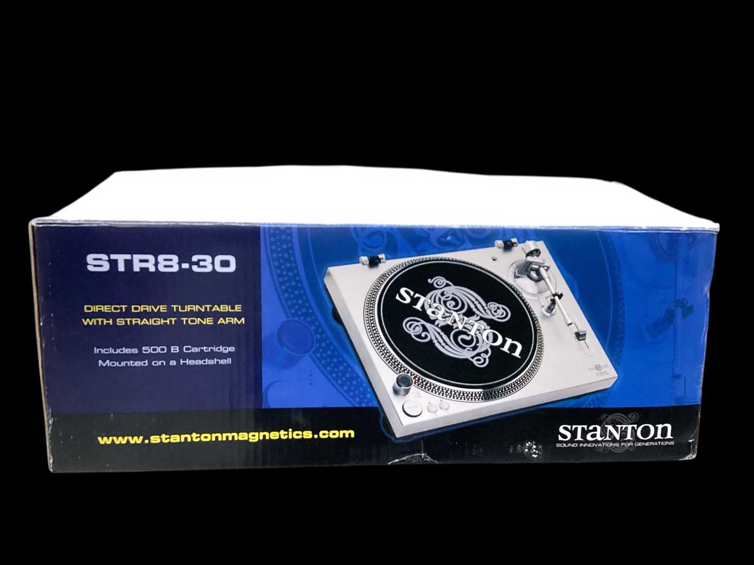 Lot 125 - Stanton STR8-30 direct drive turntable (boxed)