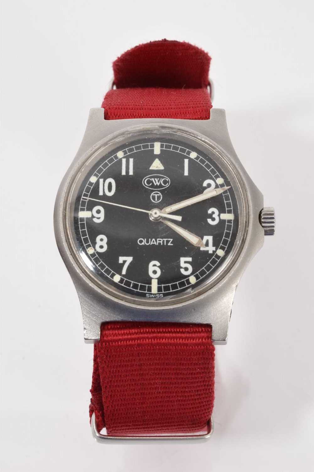 Lot 781 - CWC Military wristwatch with quartz movement