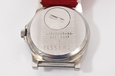 Lot 781 - CWC Military wristwatch with quartz movement