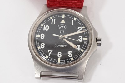 Lot 781 - CWC Military wristwatch with quartz movement