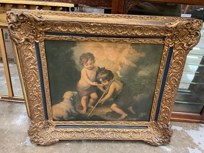Lot 1256 - E.F.Carre, watercolour shore view, signed in glazed frame and sundry pictures