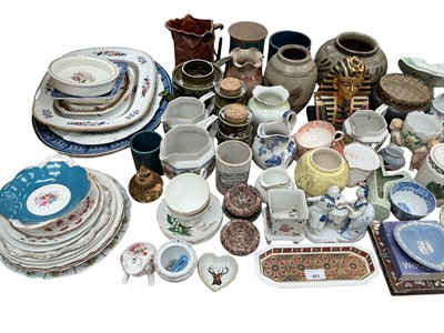 Lot 493 - Quantity of assorted ceramics to include Portmeirion, Royal Crown Derby and others.