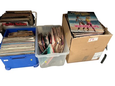 Lot 511 - Four boxes of assorted LP's and Singles.