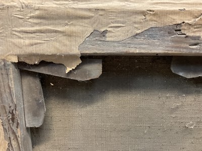 Lot 91 - Follower of Boucher 18th / 19th century oil on canvas, figural scene