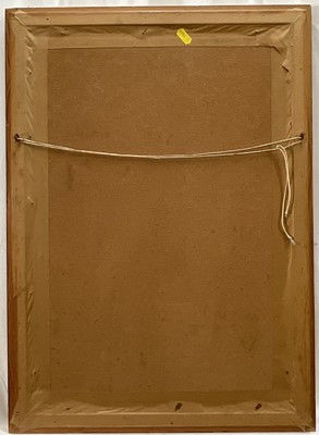 Lot 90 - Campbell - possibly George F Campbell (1917-1979) pen and ink, figural scene