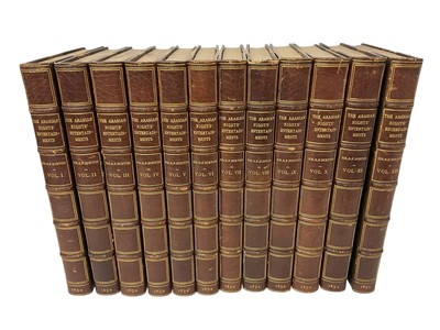 Lot 1250 - Arabian Nights Entertainment, The Library Edition, 12 volumes, translated Cpt. Sir R F Burton