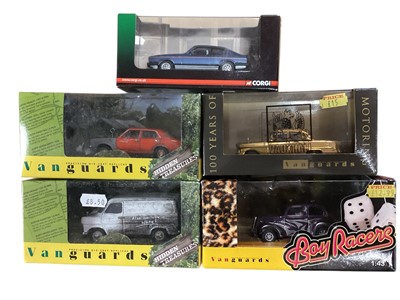 Lot 1829 - Vanguards & Ford mixed lot of diecast vehicles, boxed (1 box)