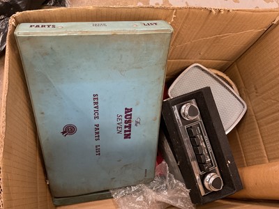 Lot 552 - 1960s Motorola Classic car radio and sundry automobilia
