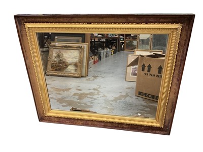 Lot 1566 - Victorian rosewood mirror measuring approximately 82.5cm x 67cm, together with a smaller gilt mirror measuring approximately 42cm x 36cm