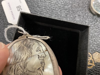 Lot 58 - King Charles II Royalist pendant