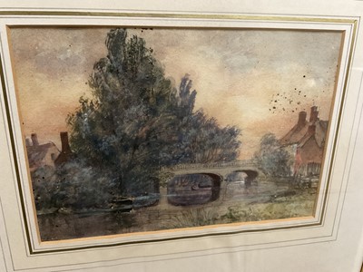 Lot 1272 - Collection of 19th century watercolours and works on paper