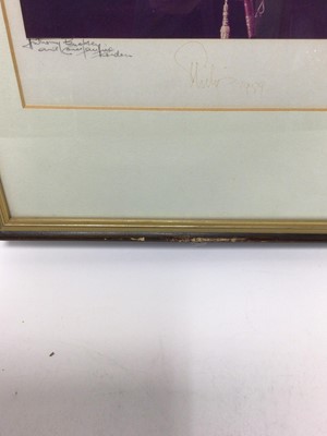 Lot 93 - Pair of signed photographs of Queen Elizabeth II and Prince Philip