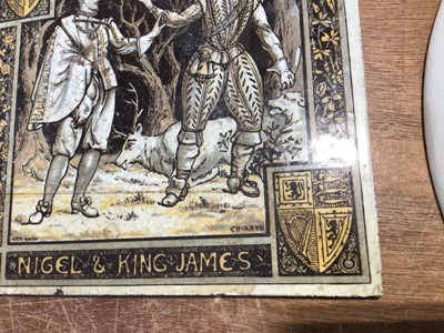 Lot 5037 - A pair of 18th century Chinese Emari plates together with other ceramics/porcelain