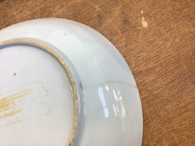 Lot 5037 - A pair of 18th century Chinese Emari plates together with other ceramics/porcelain