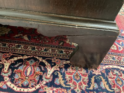 Lot 1213 - George III mahogany chest