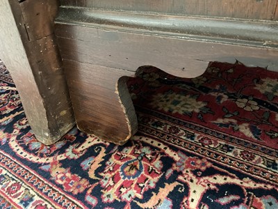 Lot 1213 - George III mahogany chest