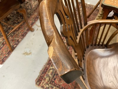 Lot 1210 - Good quality 18th century style draw-leaf refectory table and en-suite set of fourteen chairs by Stewart Linford
