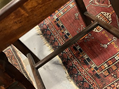 Lot 1218 - Near pair of 18th century Dutch marquetry side chairs