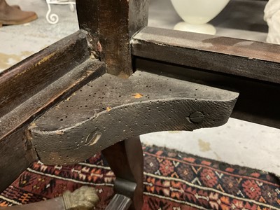 Lot 1218 - Near pair of 18th century Dutch marquetry side chairs