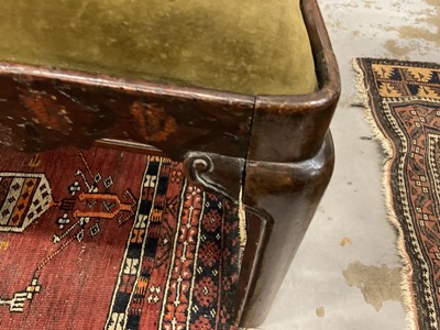 Lot 1218 - Near pair of 18th century Dutch marquetry side chairs