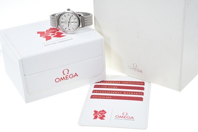Lot 761 - Gentlemen's Omega Seamaster London Olympics watch in box with papers