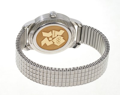 Lot 761 - Gentlemen's Omega Seamaster London Olympics watch in box with papers