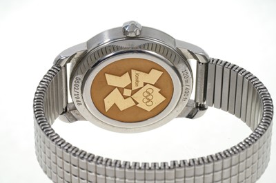 Lot 761 - Gentlemen's Omega Seamaster London Olympics watch in box with papers