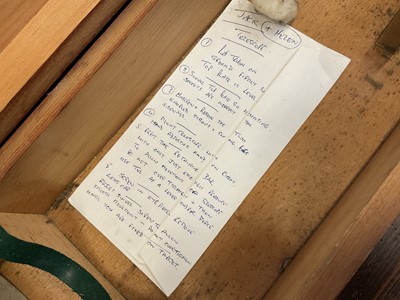 Lot 1248 - Late 19th / early 20th century telescope on tripod stand