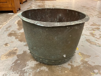 Lot 1246 - Antique copper vessel