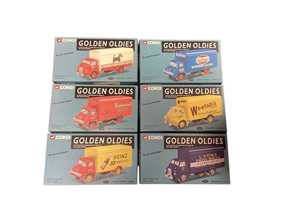Lot 1849 - Corgi 40th Anniversary Limited Edition Golden Oldies diecast model Thames Trader & Bedford S 30301- 30303 & 19301-19303, plus Morris & Bedford Vans 05601-05602, 06501-06502 and 0620...