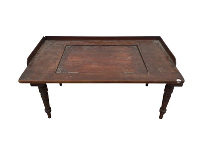 Lot 5110 - A small 19th century mahogany lectern