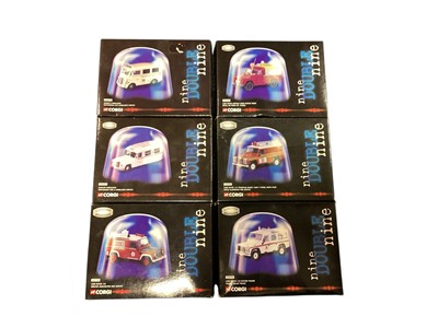 Lot 1850 - Corgi Nine Double Nine 1:43 scale Emergency Services diecast model vehicles, all boxed (20)