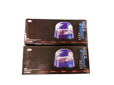 Lot 1851 - Corgi Nine Double Nine 1:50 scale Emergency Services diecast model vehicles, all boxed (14)