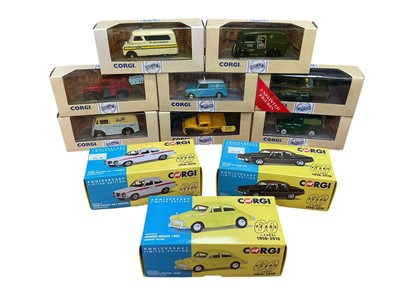 Lot 1858 - Corgi Classics Models diecast cars and other vehicles, all boxed (approx. 30)