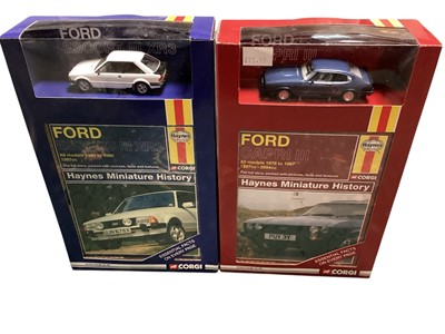 Lot 1860 - Ford & Lambretta branded cars and scooters, all boxed (qty)