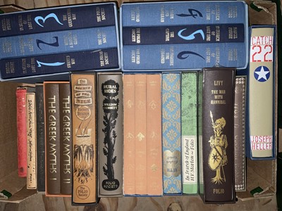 Lot 1335 - Collection of Folio Society books (3 boxes)
