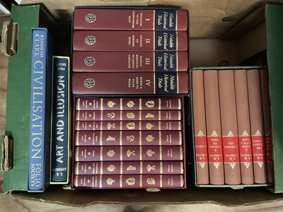 Lot 1336 - Folio Society books, 5 boxes
