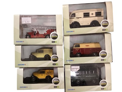 Lot 1870 - Oxford 1:43 & 1:76 scale Commercials diecast models Commercials, in display boxes (approx.57)