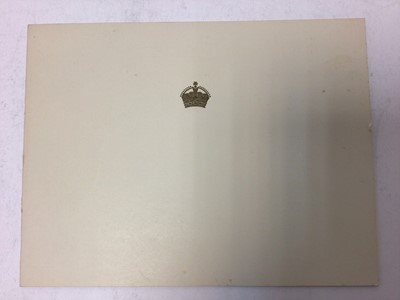 Lot 87 - H.M. Queen Elizabeth The Queen Mother, four signed 1960s Christmas cards with photographs to the interiors (4)