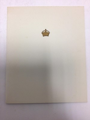 Lot 87 - H.M. Queen Elizabeth The Queen Mother, four signed 1960s Christmas cards with photographs to the interiors (4)