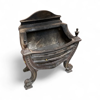 Lot 5331 - Cast iron fireplace and stand, 63.5cm high x 54.5cm wide