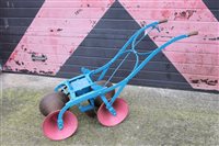 Lot 3694 - Substantial antique seed drill by W. H. Smith...