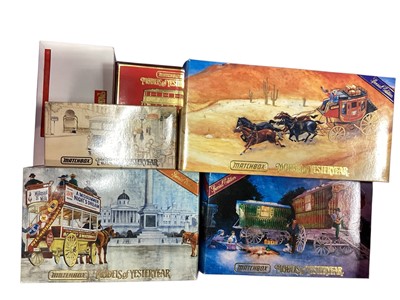 Lot 1880 - Matchbox Models of Yesteryear diecast Cars, Commercials and Wagons, all boxed (2 boxes)