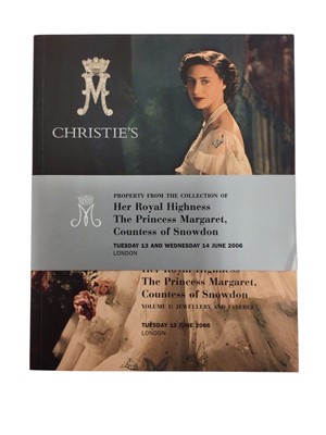 Lot 94 - H.R.H. The Princess Margaret, Countess of Snowdon, Christie's Sale Catalogues, Volumes I & II, 13-14th June 2006 (2)